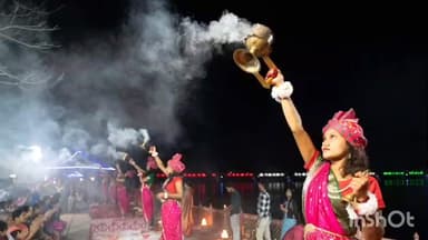 मेदिनीनगर (डालटनगंज): कोयल रिवर फ्रंट पर महिलाओं ने पहली बार गंगा आरती की, नारी शक्ति का दिखा अद्भुत संगम