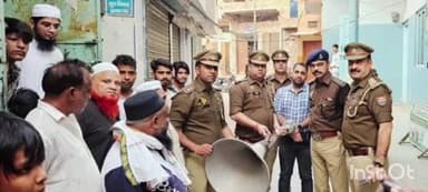 सिकंंदराबाद: सिकंदराबाद में पुलिस प्रशासन ने धार्मिक स्थलों से लाउडस्पीकर उतरवाए