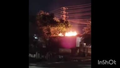 अंबरनाथ: अंबरनाथ तहसील येथे एका दुकानावर लागली भीषण आग