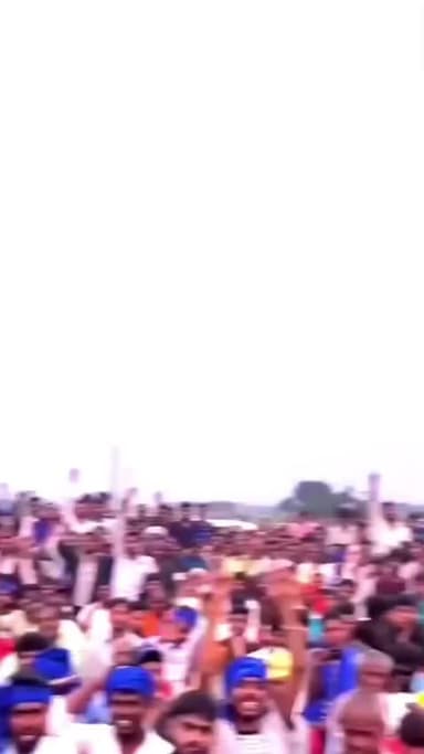 हसपुरा में चंद्रशेखर आजाद रावण के भाषण सुनकर जनता हुए गदगद।