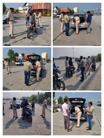 #पुलिस_अधीक्षक, कटिहार के निर्देशानुसार अपराध की रोकथाम एवं सुरक्षा व्यवस्था बनाए रखने हेतु #कटिहार_पुलिस द्वारा सभी थाना क्षेत्रों में सघन वाहन जाँच अभियान चलाया जा रहा है।
