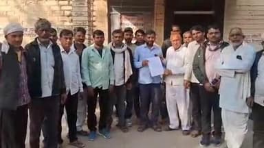 हिण्डौन: लीलोटी में दबंगों ने पत्थर डालकर रास्ता किया बंद, लोगों ने SDM को सौंपा ज्ञापन, रास्ता खुलवाने की मांग