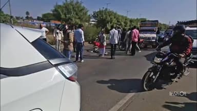 बिचौली हप्सी: तेजाजी नगर थाना क्षेत्र में भीषण सड़क हादसा, एक महिला की मौत