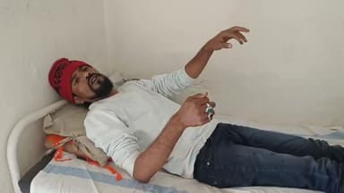 बुरहानपुर नगर: राजघाट पर पुरानी रंजिश में चार लोगों ने एक युवक पर लाठी-डंडों से किया हमला, ज़िला अस्पताल में भर्ती