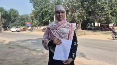 महोबा: फतेहपुर बजरिया की महिला ने पति की मौत के बाद दुकान कब्जाने और चोरी का लगाया आरोप, एसपी से न्याय की गुहार लगाई