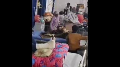 सवाई माधोपुर: सवाई माधोपुर दिल्ली-मुंबई एक्सप्रेस हाईवे पर सड़क हादसा, टेम्पो ट्रैवलर डिवाइडर से टकराई, जिला अस्पताल में इलाज जारी