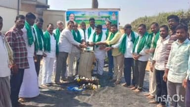 కుల్కచర్ల: కుల్కచర్ల మండలంలోని పలు గ్రామాలలో వరి ధాన్యం కొనుగోలు కేంద్రాలను ప్రారంభించిన మండల పిఎసిఎస్ మొగులయ్య