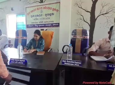 ଭଞ୍ଜନଗର: ଗଞ୍ଜାମ ଜିଲ୍ଲା ଭଞ୍ଜନଗର ବ୍ଲକ ଡୁମାକୁମ୍ପା ଗ୍ରାମ ପଞ୍ଚାୟତ ର ସଭାଗୃହ ଠାରେ ଅଭିଯୋଗ ସୁଣାଣୀ କାର୍ଯ୍ୟକ୍ରମ ଅନୁଷ୍ଠିତ ହୋଇଯାଇଛି ।