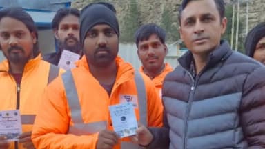 मोरंग: टी-डोंग जल विद्युत परियोजना मूरंग में श्रम विभाग द्वारा जागरूकता शिविर का आयोजन किया गया