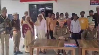 हसनपुर: आदमपुर थाना पुलिस ने मारपीट और अन्य धाराओं में फरार 12 वारंटियों को किया गिरफ्तार