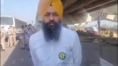 अम्बाला: पंजाब यूनिवर्सिटी में छात्रों का समर्थन करने जा रहे किसान नेताओं को अंबाला में पुलिस ने रोका