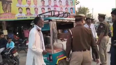 गरौठा: गुरसराय पुलिस ने चलाया वाहन चेकिंग अभियान, बिना नंबर प्लेट और बिना हेलमेट चालकों पर की कार्रवाई