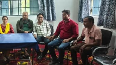 बलियापुर: रजत जयंती को लेकर भिखराजपुर में हुई एक बैठक