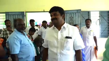 விராலிமலை: பரம்பூரில் CVB அறக்கட்டளை சார்பாக நடைபெற்ற இலவச கண் பரிசோதனை முகாமை துவக்கி வைத்த Ex அமைச்சர் விஜயபாஸ்கர் MLA