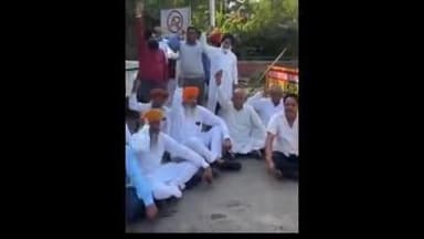 अम्बाला: छात्रों की आवाज उठाने जा रहे भारतीय किसान यूनियन के किसानों को चंडीगढ़ बॉर्डर पर पुलिस ने रोका