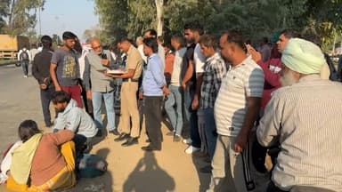 रादौर: एसके मार्ग पर अनाज मंडी चौक के पास सड़क हादसे में बाइक सवार महिला की मौत, एक घायल