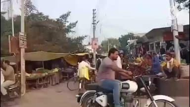 निज़ामाबाद: निज़ामाबाद में अतिक्रमण के कारण जाम की समस्या, महिलाओं और छात्राओं को हो रही भारी परेशानी