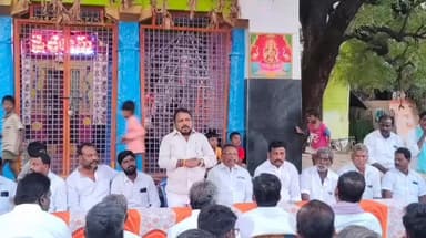 శింగనమల: కేకే అగ్రహారం గ్రామంలో కోటి సంతకాల సేకరణ కార్యక్రమంలో పాల్గొన్న సింగనమల నియోజకవర్గం సమన్వయకర్త మాజీ మంత్రి శైలజనాథ్