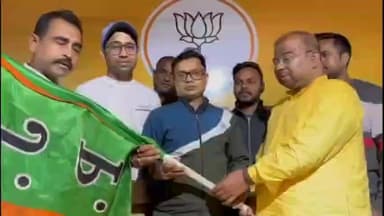 বিনপুর ১: তৃনমূল ছেড়ে বিজেপিতে যোগদান করলেন বৈতা ৫ নং অঞ্চলের যুব নেতা