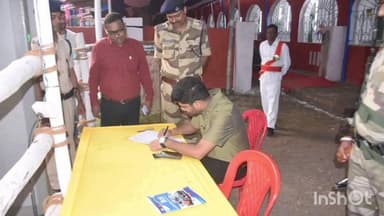 मुंगेर: आर डी एंड डीजे कॉलेज के वज्रगृह में EVM सुरक्षित, DM ने सुरक्षा व्यवस्था का किया निरीक्षण