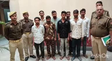 घोरावल: रॉबर्ट्सगंज पुलिस ने शांति व्यवस्था भंग करने वाले 8 व्यक्तियों को किया गिरफ्तार