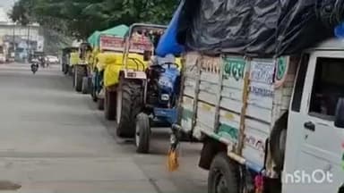 आष्टा: आष्टा मंडी में 25212 क्विंटल उपज की बंपर आवक, कन्नौद मार्ग तक लगी ट्रैक्टर-ट्रॉली की कतारें