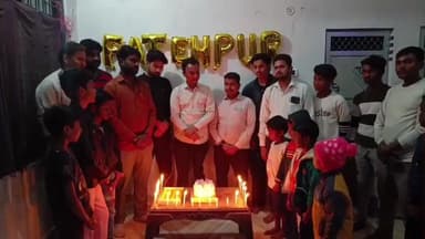 खागा: रेल बाजार बाल्मीकि बस्ती में मनाया गया फ़तेहपुर स्थापना दिवस, 199 वर्ष पूरे होने पर बच्चों ने भोजन सेवा समिति के साथ मनाया