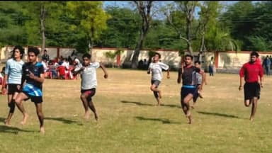 हिण्डोली: खेल मैदान में ग्रामीण युवा खिलाड़ियों का जोश, उत्साह और प्रतिभा का संगम दिखा