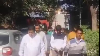 कांगड़ा: कांगड़ा वार्ड नंबर-5 में इंटरलॉक टाइल कार्य शुरू, पूर्व विधायक चौधरी सुरेंद्र काकू और पार्षद सौरभ चौधरी ने किया निरीक्षण