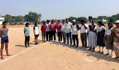 నారాయణపేట్: మక్తల్ మినీ స్టేడియంలో ప్రారంభమైన అథ్లెటిక్స్ పోటీలు