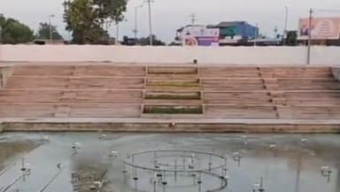 ખેડબ્રહ્મા: શહેરના અંબિકા માતાજી મંદિરે ત્રણ કરોડના ખર્ચે લાલ પથ્થર થી માન સરોવર બનાવવામાં આવશે