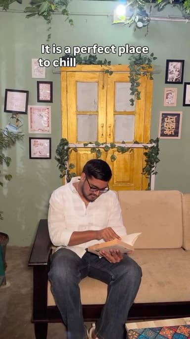 The perfect cafe in all aspect
1) Aesthetic vibes
2) Multiple sitting options
3) Delicious food
4) Instaworthy pictu...