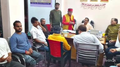 नौतनवा: नौतनवा में व्यापारियों की बैठक में विभिन्न बिंदुओं पर चर्चा कर बनाई गई रणनीति