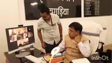 खगड़िया: परमानंदपुर स्थित कृषि कार्यालय में जेडीए ने वीसी से की समीक्षा