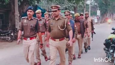 तिलोई: तिलोई पुलिस ने पैदल गश्त के दौरान संदिग्धों की की जांच