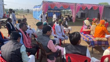 बासोदा: बासौदा के ग्राम सिरावदा में श्री देवनारायण मंदिर के लिए मंगल भवन का भूमिपूजन