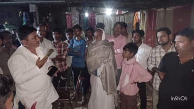 फरेंदा: बृजमनगंज में सड़क दुर्घटना में मौत के बाद फरेंदा विधायक वीरेंद्र चौधरी ने मृतक के परिजनों से की मुलाकात