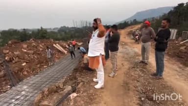 त्योंथर: चौराघाट में घटिया बालू का इस्तेमाल, कांग्रेस नेता ने एसडीओ को फोन पर दिया अल्टीमेटम