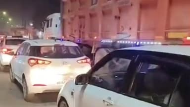 थानेसर: सीएम सिटी लाडवा में अंबेडकर चौक पर कई किलोमीटर का जाम, लोगों ने जताया रोष, बाईपास की मांग की