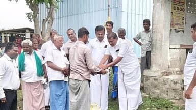 விளாத்திகுளம்: சங்கரப்ப நாயக்கன்பட்டி மற்றும் ஜெகவீராபுர புரம் உள்ளிட்ட கிராமத்தில் பல்வேறு திட்ட பணிகளுக்கான அடிக்கல் நாட்டு விழா எம்எல்ஏ துவக்கி வைத்தார்