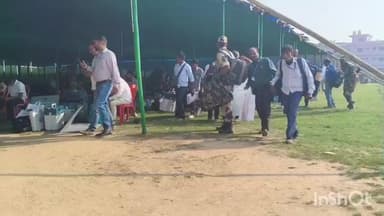बरहट: जमुई के चारों विधानसभा के सभी बूथों पर मतदान कर्मियों को रवाना किया गया, हर बूथ पर जीपीएस से होगी मॉनिटरिंग