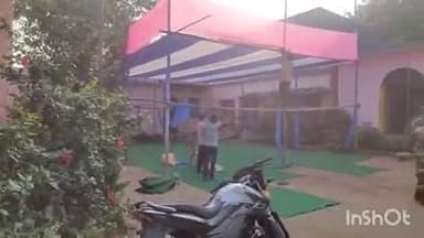 शंभूगंज: शंभूगंज मध्य विद्यालय में बना मॉडल मतदान केंद्र, बूथ को दुल्हन की तरह सजाने की तैयारी