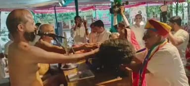 बागीदौरा: बड़ोदिया में मुनि श्री शुद्ध सागर जी महाराज व क्षुल्लक अकम्प सागर जी महाराज के सानिध्य में बाल ब्रह्मचारी मोनू भैया के