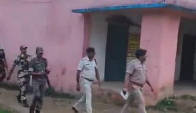 बांका: निझरी जोगिया आदि गांवों में अर्धसैनिक बलों का फ्लेग मार्च, उपद्रवियों में मची खलबली