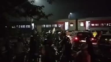 मुहम्मदाबाद गोहना: मुहम्मदाबाद गोहना में चेन पुलिंग के कारण रुकी सुपरफास्ट एक्सप्रेस, लगा लंबा जाम