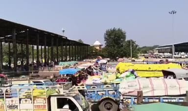 इछावर: इछावर कृषि उपज मंडी में सोयाबीन की बंपर आवक, ट्रैक्टर-ट्रालियों की लगी कतारें