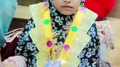 रुदौली: हलीम नगर की 6 साल 10 महीने की हनिन खां ने पूरा किया कुरान, चारों तरफ हो रही तारीफ