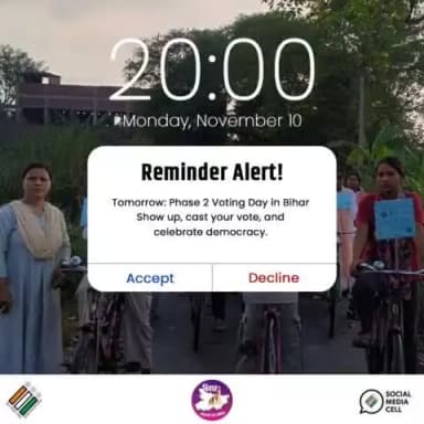 Reminder: Bihar goes to poll tomorrow in Phase 2!
Don’t miss your chance to be part of #LoktantraKaTyohar