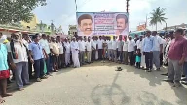 தேன்கனிகோட்டை: பேளகொண்டப்பள்ளி - மதகொண்டப்பள்ளி, உப்பனூர் முதல் - மதகொண்டப்பள்ளி என 4 வழிசாலை அமைக்க பூமி பூஜை செய்த தளி எம்எல்ஏ