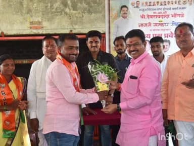 जिवती: विकासाचे कार्य करण्यासाठी जनता भाजपच्या पाठीशी आमदार देवराव भोंगळे